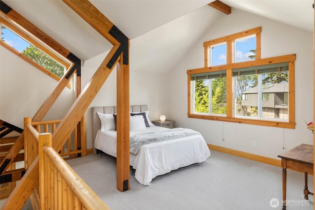16375 NE 44th Ct, Redmond, WA 98052 - bedroom with carpet, multiple windows, and baseboards