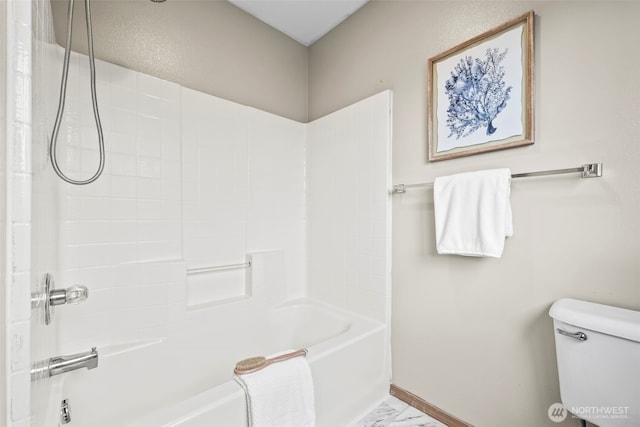 15235 105th Ave SE, Yelm, WA 98597 - full bathroom featuring shower / bathtub combination