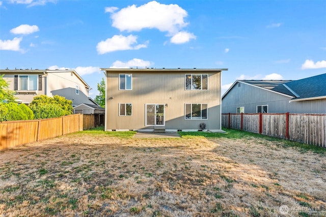 15235 105th Ave SE, Yelm, WA 98597 - rear view of property featuring a fenced backyard