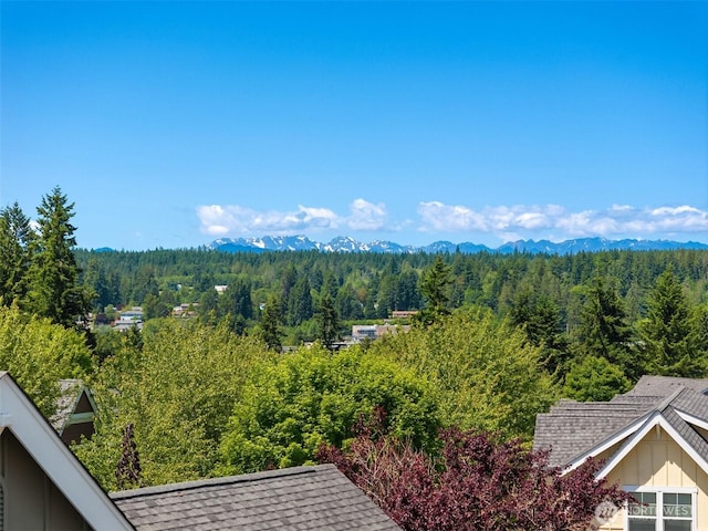 19799 NE Ash Crest Loop, Poulsbo, WA 98370 - view of mountain backdrop with a forest