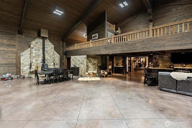 335 Brown Rd, Chehalis, WA 98532 - view of patio / terrace featuring outdoor dining area and a balcony