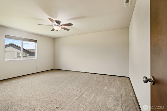 2212 N Creeksedge Way, Ellensburg, WA 98926 - carpeted empty room with ceiling fan and baseboards