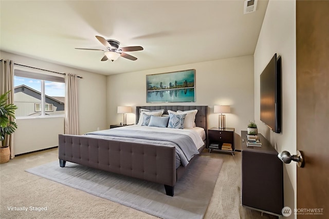 2212 N Creeksedge Way, Ellensburg, WA 98926 - bedroom with a ceiling fan