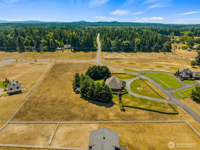 7212 Canterwood Dr SE, Olympia, WA 98513 - aerial view of a forest and mountains