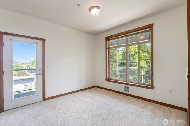 910 Gladstone St Unit 307, Bellingham, WA 98229 - carpeted empty room with baseboards and fire sprinkler in ceiling