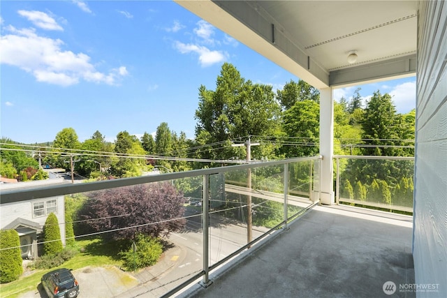 910 Gladstone St Unit 307, Bellingham, WA 98229 - balcony with view of scattered trees