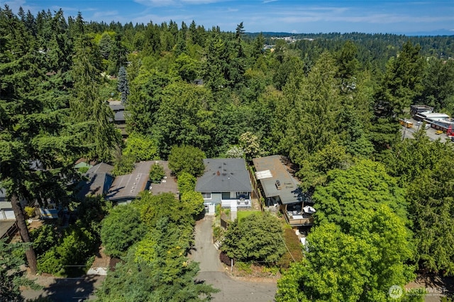 2330 NE 103rd St, Seattle, WA 98125 - drone / aerial view of a forest
