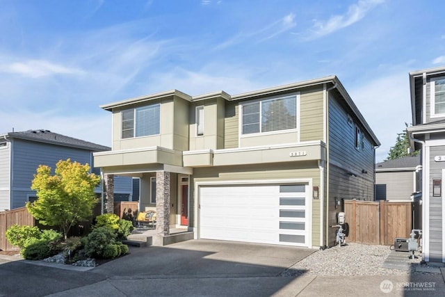 3071 S 276th Ct, Auburn, WA 98001 - modern home featuring driveway and an attached garage