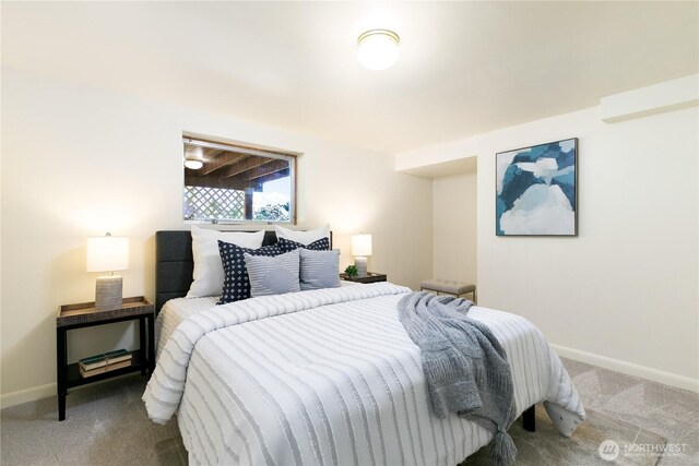 1536 NE 95th St, Seattle, WA 98115 - carpeted bedroom with baseboards