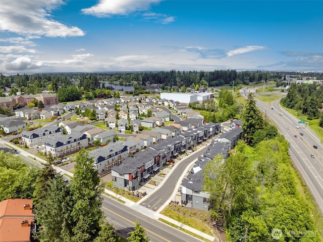 3123 148th St SW Unit A6, Lynnwood, WA 98087 - aerial perspective of suburban area featuring a main thoroughfare
