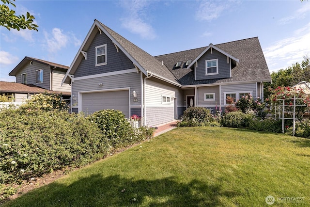 817 Shorecrest Dr, Oak Harbor, WA 98277 - craftsman inspired home featuring a front yard and a shingled roof