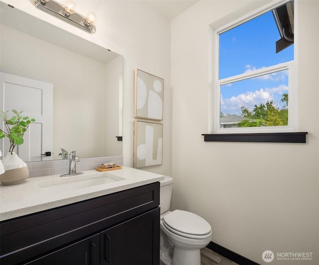 9245 Kelsey Ln SW, Seattle, WA 98106 - half bath featuring vanity and toilet