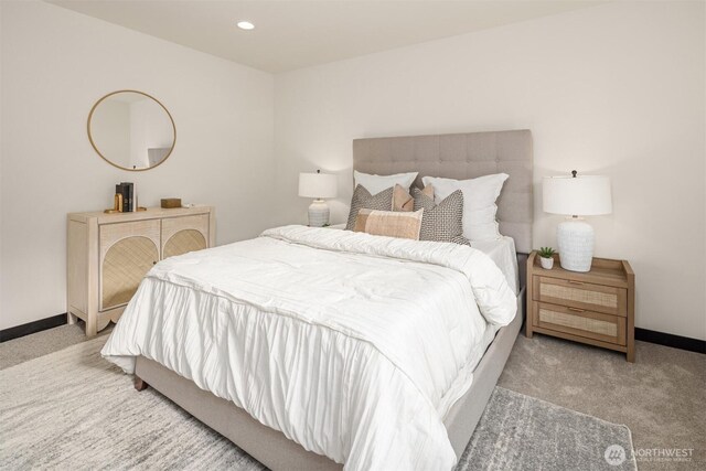 9245 Kelsey Ln SW, Seattle, WA 98106 - bedroom with carpet and recessed lighting