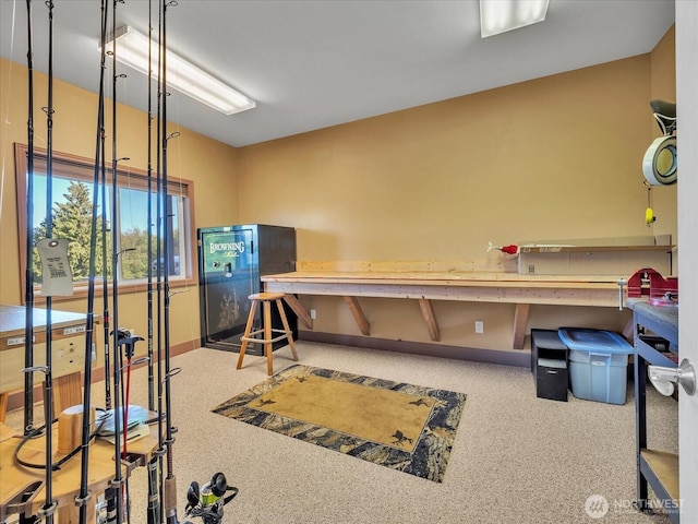 18754 Kim Pl, Burlington, WA 98233 - miscellaneous room featuring carpet floors