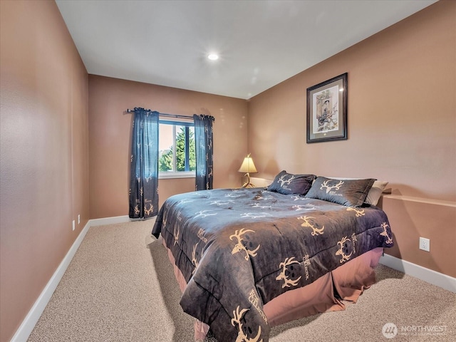 18754 Kim Pl, Burlington, WA 98233 - bedroom with carpet flooring, baseboards, and recessed lighting