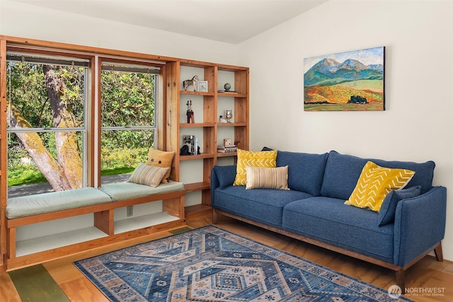 7459 SW 255th St, Vashon, WA 98070 - living area featuring wood finished floors