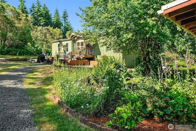 7459 SW 255th St, Vashon, WA 98070 - view of yard