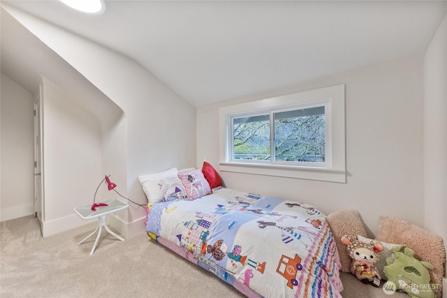 2333 31st Ave S, Seattle, WA 98144 - bedroom with vaulted ceiling and carpet