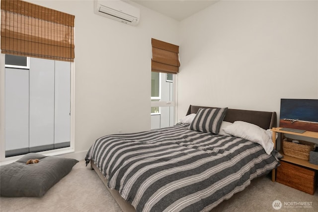 10227 26th Ave SW, Seattle, WA 98146 - carpeted bedroom featuring a wall mounted AC