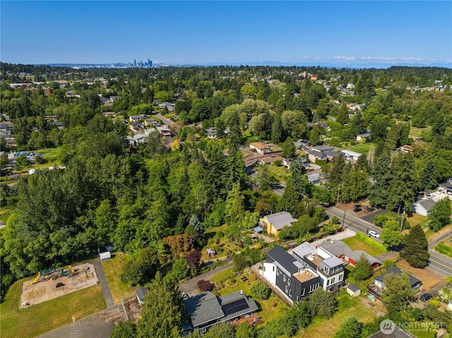 10227 26th Ave SW, Seattle, WA 98146 - aerial view of property and surrounding area featuring nearby suburban area