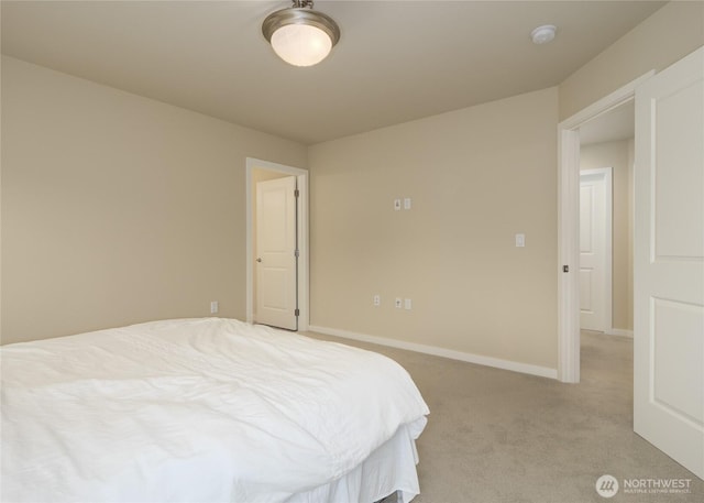 421 Lofgrin Rd, Sequim, WA 98382 - bedroom with light carpet and baseboards