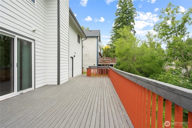 1258 NW Timber Shadow Ct, Silverdale, WA 98380 - view of wooden deck