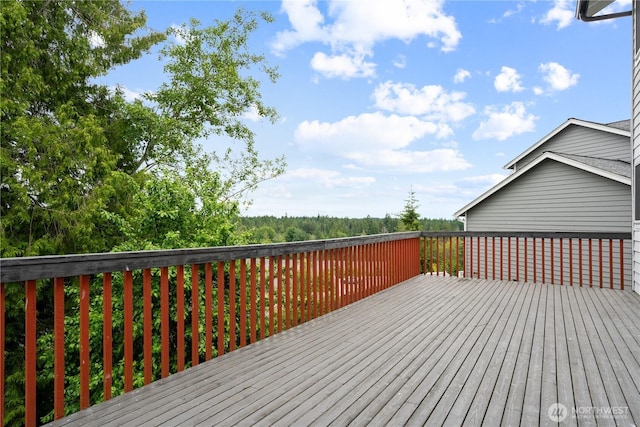 1258 NW Timber Shadow Ct, Silverdale, WA 98380 - view of wooden deck