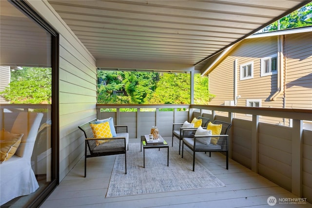18801 86th Pl W, Edmonds, WA 98026 - deck featuring an outdoor hangout area