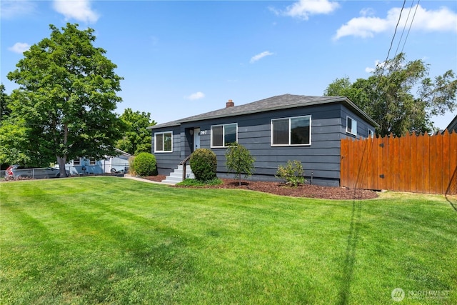 367 1st St SE, East Wenatchee, WA 98802 - view of front of property with a chimney