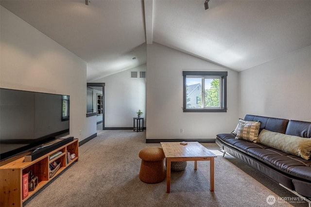 628 Meadows Dr, Wenatchee, WA 98801 - living area featuring carpet floors and baseboards