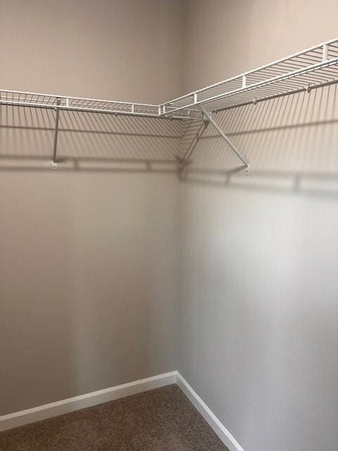 12092 126th Avenue Ct E Unit 70, Puyallup, WA 98374 - walk in closet featuring dark carpet