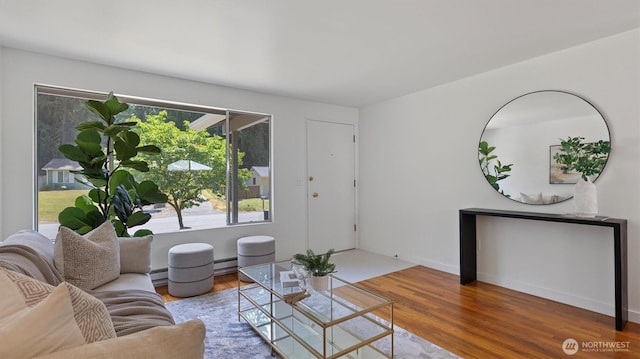 19932 NE 175th St, Woodinville, WA 98077 - living room featuring wood finished floors