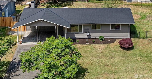 19932 NE 175th St, Woodinville, WA 98077 - single story home with asphalt driveway and a carport