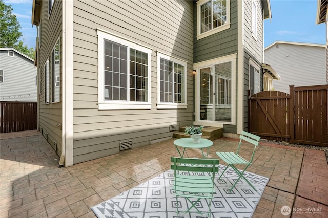 18307 38th Dr SE, Bothell, WA 98012 - view of patio featuring a gate