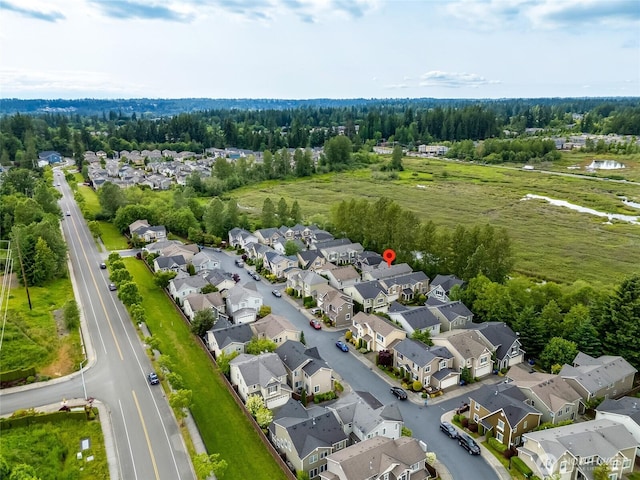 18307 38th Dr SE, Bothell, WA 98012 - aerial view of residential area with a tree filled landscape