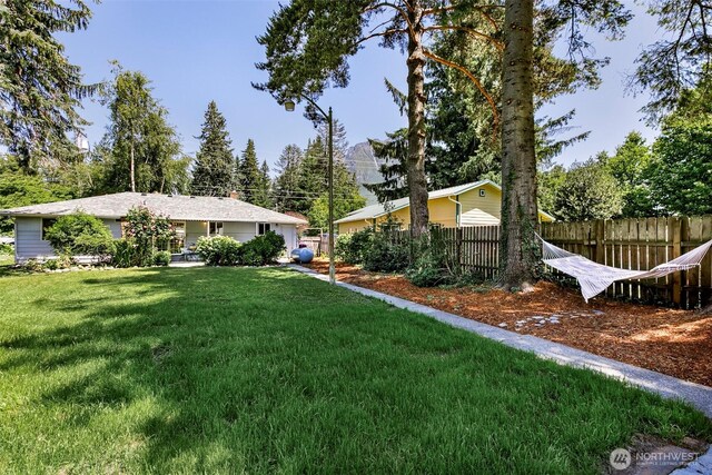 331 E 2nd St, North Bend, WA 98045 - view of yard