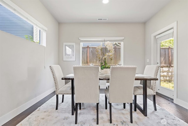 4008 223rd Pl SE, Bothell, WA 98021 - dining area with plenty of natural light and wood finished floors
