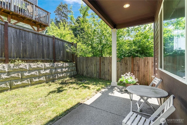 4008 223rd Pl SE, Bothell, WA 98021 - fenced backyard with a patio