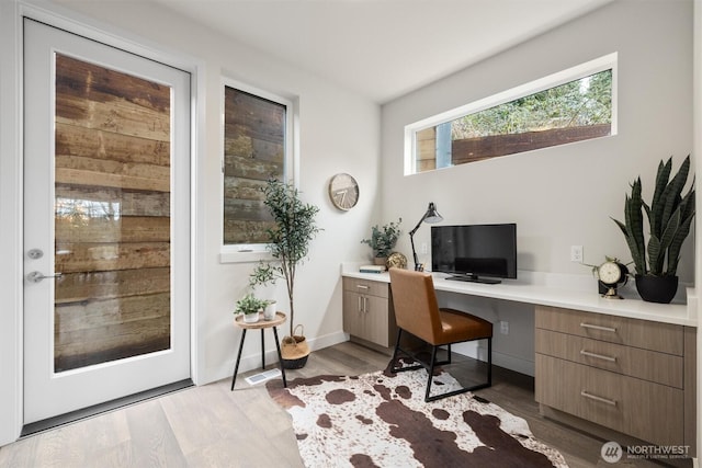 4576 22nd Ave SW, Seattle, WA 98106 - office space featuring light wood finished floors and baseboards