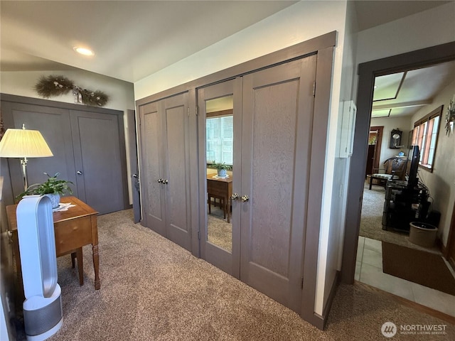 115 15th St SW, Long Beach, WA 98631 - hallway with carpet floors