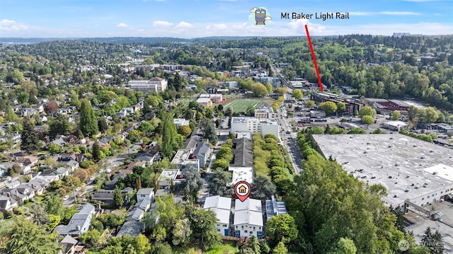 2527 29th Ave S Unit A, Seattle, WA 98144 - aerial view of property's location