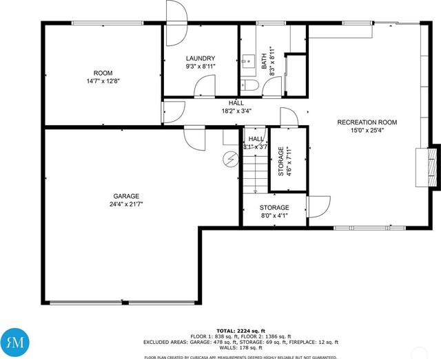 17122 40th Ave W, Lynnwood, WA 98037 - property floor plan
