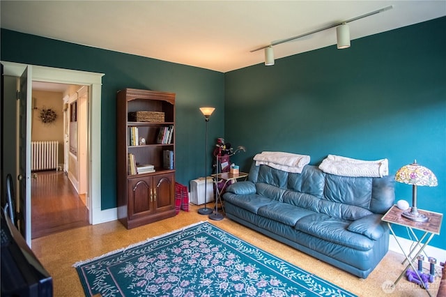 1510 Water St SW, Olympia, WA 98501 - living room with radiator heating unit and baseboards