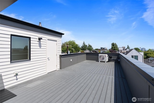 4521A Bagley Ave N, Seattle, WA 98103 - view of wooden deck