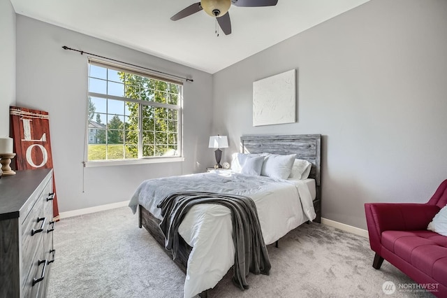 1855 Trossachs Blvd SE Unit 1404, Sammamish, WA 98075 - bedroom with carpet, baseboards, and ceiling fan