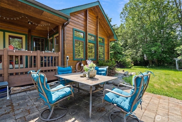 505 SW 19th St, Chehalis, WA 98532 - view of patio featuring outdoor dining space