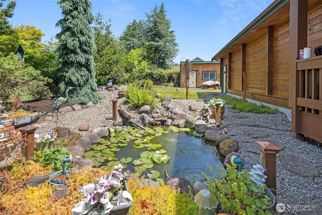 505 SW 19th St, Chehalis, WA 98532 - view of yard with a small pond