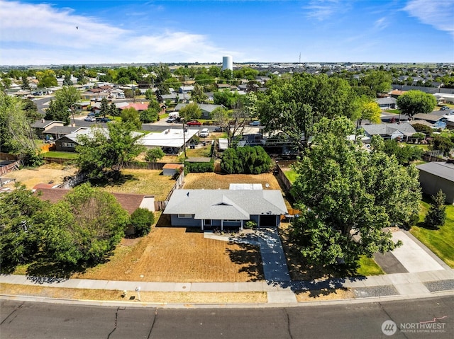 1115 S Evergreen Dr, Moses Lake, WA 98837 - aerial view of residential area