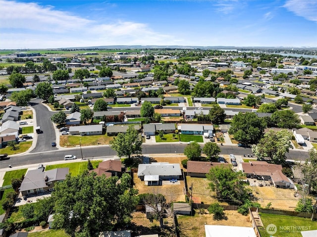1115 S Evergreen Dr, Moses Lake, WA 98837 - aerial perspective of suburban area