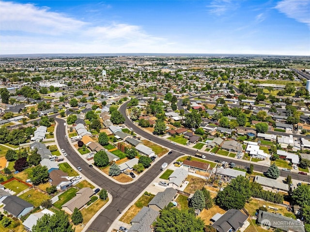 1115 S Evergreen Dr, Moses Lake, WA 98837 - aerial view of property's location with nearby suburban area